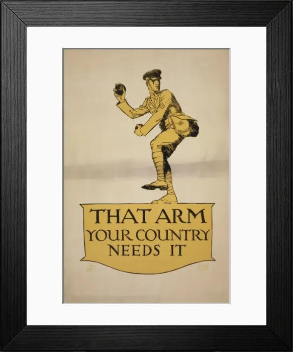 Framed Print : That arm - your country needs it Framed Print : That arm - your country needs it