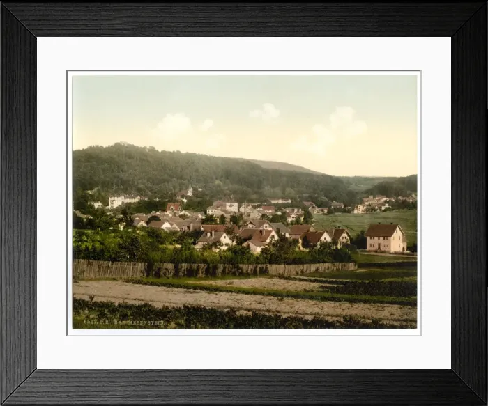 Framed Print : Bath of Liebenstein (i. e. Bad Liebenstein), from the Reichs Framed Print : Bath of Liebenstein (i. e. Bad Liebenstein), from the Reichs
