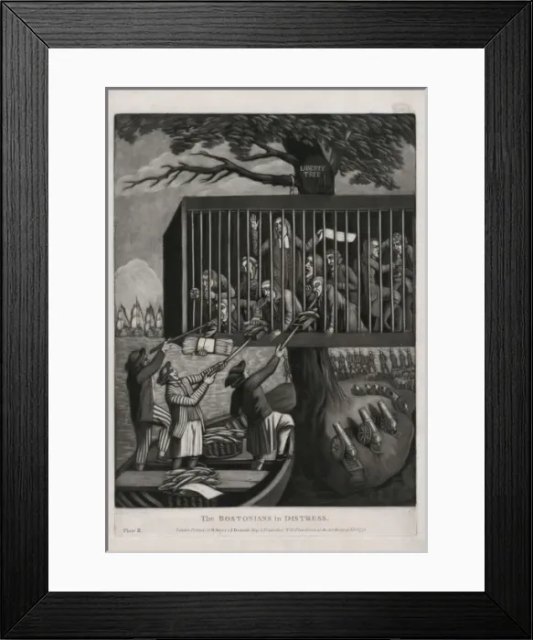 Framed Print : The Bostonians in distress Framed Print : The Bostonians in distress