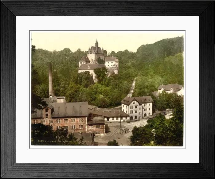 Framed Print : Schloss Kriebstein, Waldheim, Saxony, Germany Framed Print : Schloss Kriebstein, Waldheim, Saxony, Germany