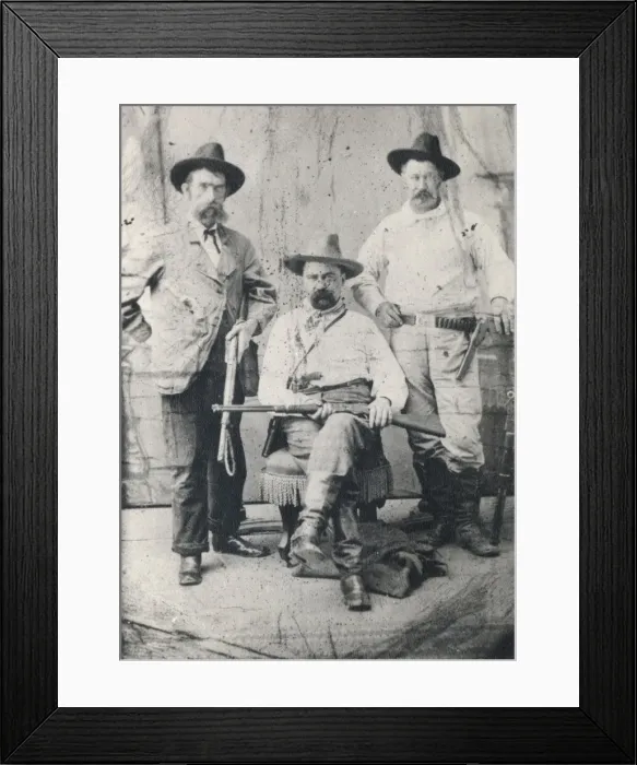 Framed Print : William A. Pinkerton with railroad special agents Pat Connel Framed Print : William A. Pinkerton with railroad special agents Pat Connel