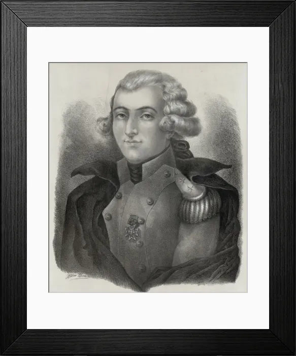 Framed Print : Lafayette. Date c1875 Framed Print : Lafayette. Date c1875