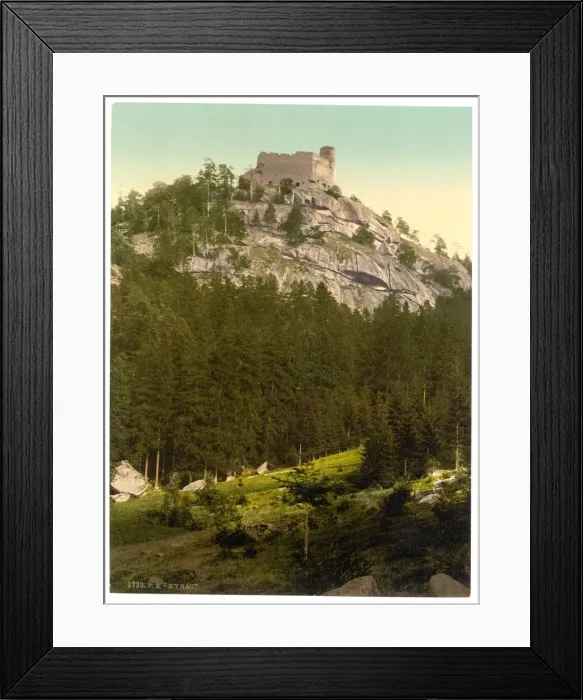 Framed Print : General view, Kynast, Riesengebirge, Germany Framed Print : General view, Kynast, Riesengebirge, Germany