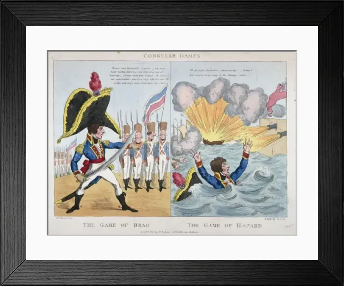 Framed Print : Consular games - the game of brag - the game of hazard Framed Print : Consular games - the game of brag - the game of hazard