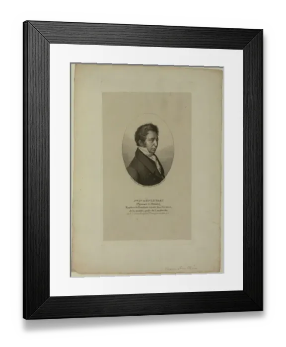 Framed Print : Joseph Louis Gay-Lussac Framed Print : Joseph Louis Gay-Lussac