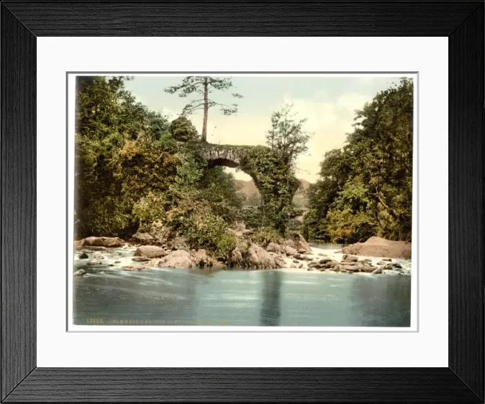Framed Print : Cromwells Bridge, Glengariff. County Cork, Ireland