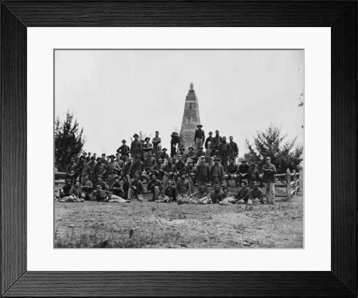 Framed Print : Bull Run, Virginia. Monument on battlefield Framed Print : Bull Run, Virginia. Monument on battlefield