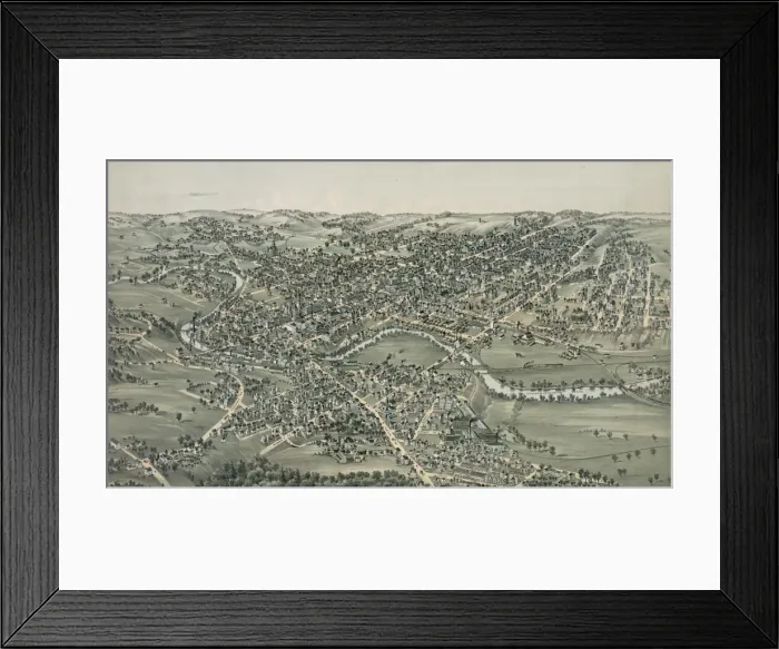 Framed Print : Butler, Butler County Penn Framed Print : Butler, Butler County Penn