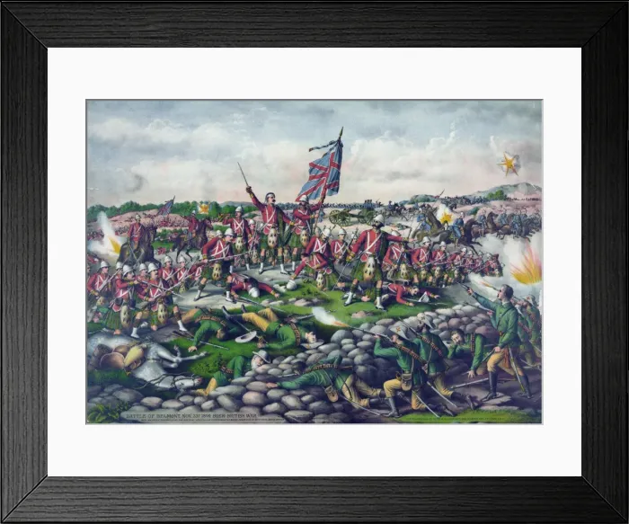 Framed Print : Battle of Belmont. Nov. 23D 1899. Boer-British War Framed Print : Battle of Belmont. Nov. 23D 1899. Boer-British War