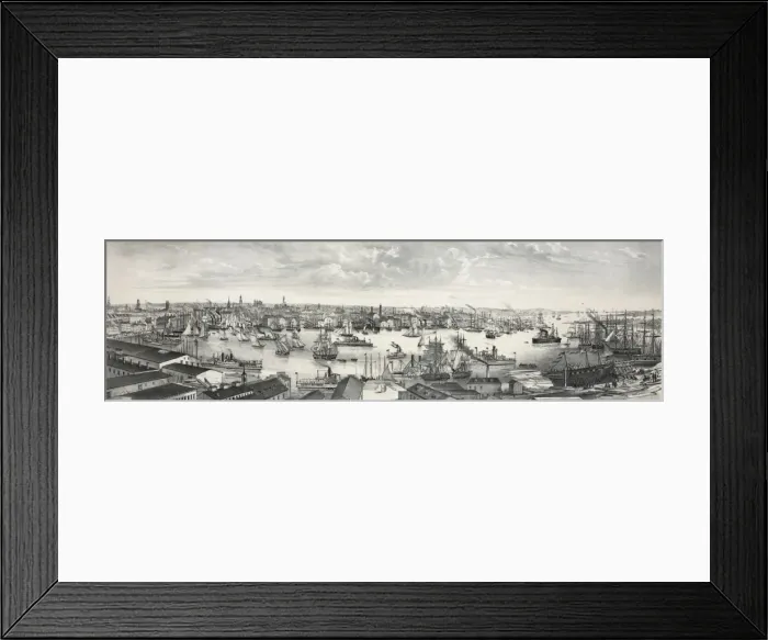 Framed Print : View of Baltimore Framed Print : View of Baltimore