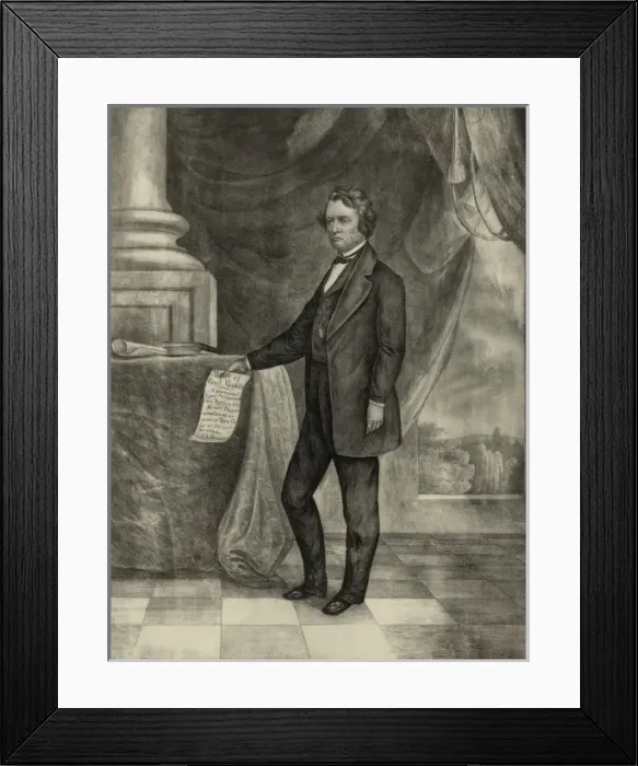 Framed Print : Hon. Charles Sumner Framed Print : Hon. Charles Sumner