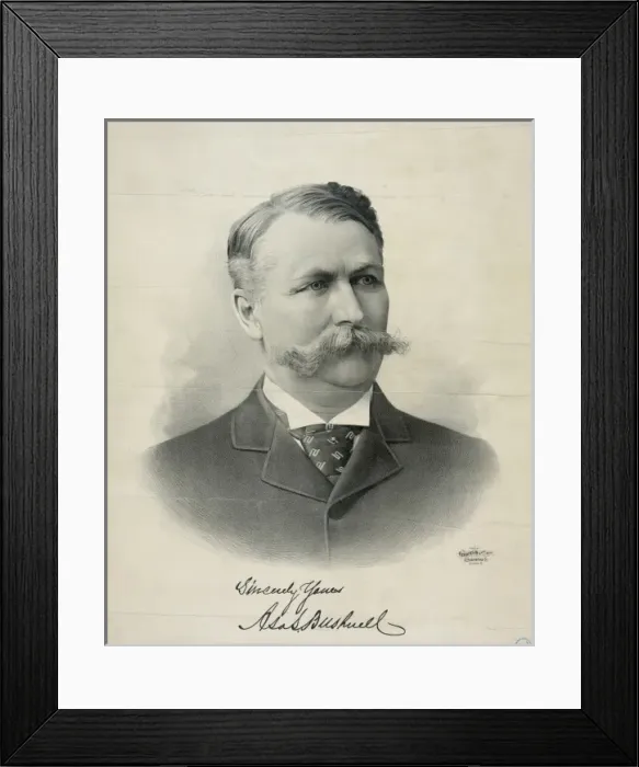 Framed Print : Asa S. Bushnell Framed Print : Asa S. Bushnell