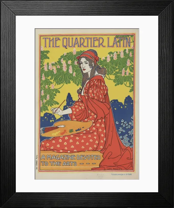 Framed Print : The Quartier Latin. A magazine devoted to the arts Framed Print : The Quartier Latin. A magazine devoted to the arts