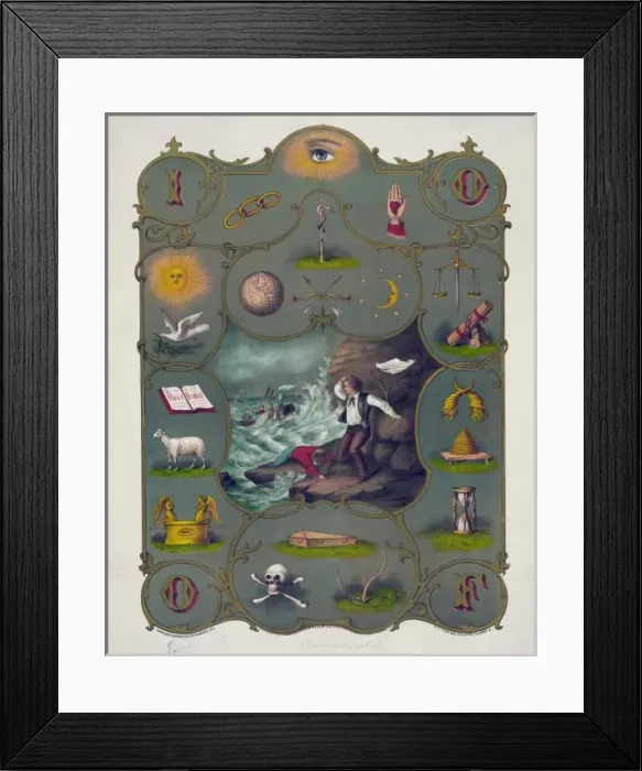 Framed Print : Promised relief Framed Print : Promised relief