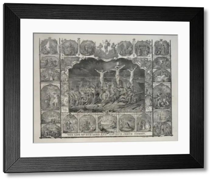 Framed Print : The Life of our Lord and Saviour Jesus Christ Framed Print : The Life of our Lord and Saviour Jesus Christ