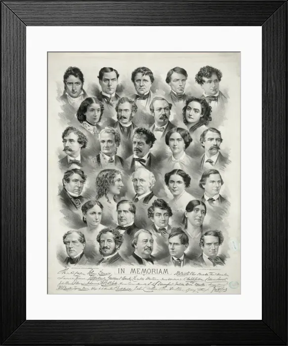 Framed Print : In memoriam Framed Print : In memoriam