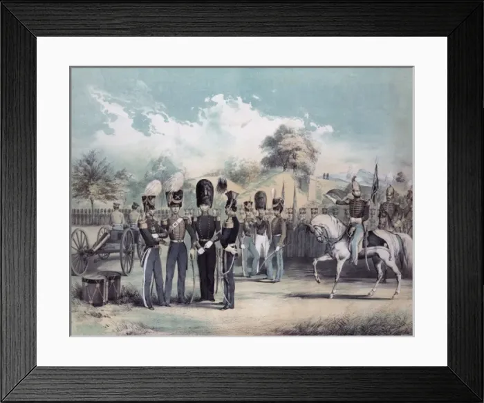Framed Print : Irish Brigade of New York Framed Print : Irish Brigade of New York