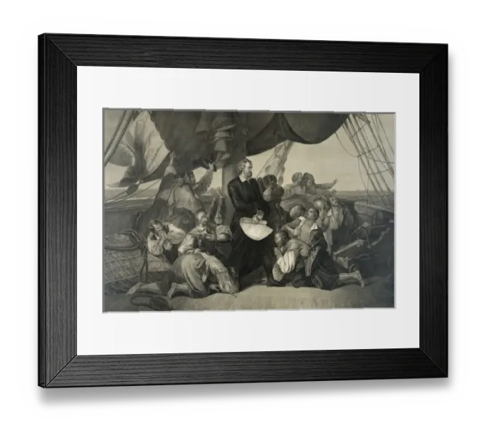 Framed Print : The first sight of the new world - Columbus discovering Amer Framed Print : The first sight of the new world - Columbus discovering Amer