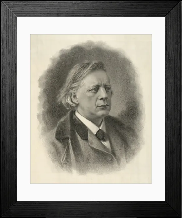 Framed Print : Rev. Henry Ward Beecher Framed Print : Rev. Henry Ward Beecher
