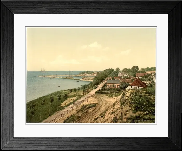 Framed Print : Laboe bathing place, Kiel, Schleswig-Holstein, Germany Framed Print : Laboe bathing place, Kiel, Schleswig-Holstein, Germany