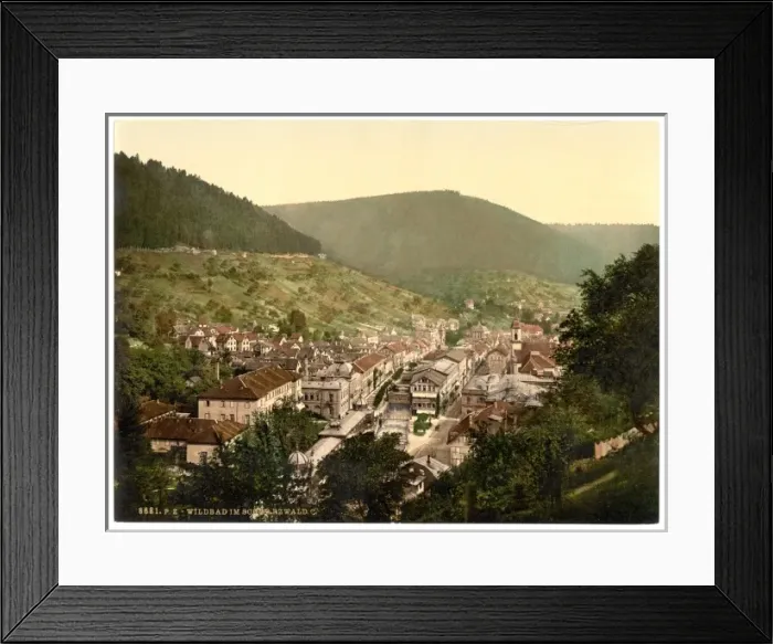 Framed Print : Wildbad, Wurtemburg, Germany Framed Print : Wildbad, Wurtemburg, Germany