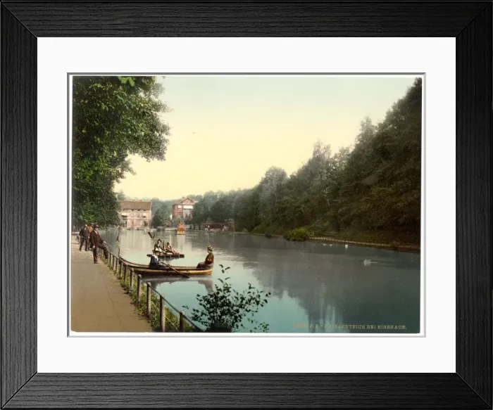 Framed Print : Prinzenteich, Thuringia, Germany Framed Print : Prinzenteich, Thuringia, Germany