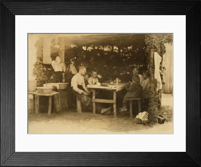 Framed Print : Noon hour on berry farm, Bottomleys near Baltimore, Md Framed Print : Noon hour on berry farm, Bottomleys near Baltimore, Md
