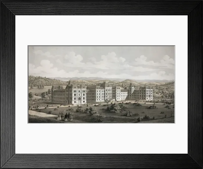 Framed Print : Vassar female college, egidius Framed Print : Vassar female college, egidius