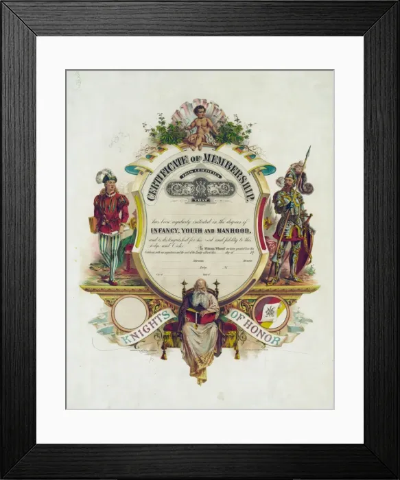 Framed Print : Knights of honor Framed Print : Knights of honor
