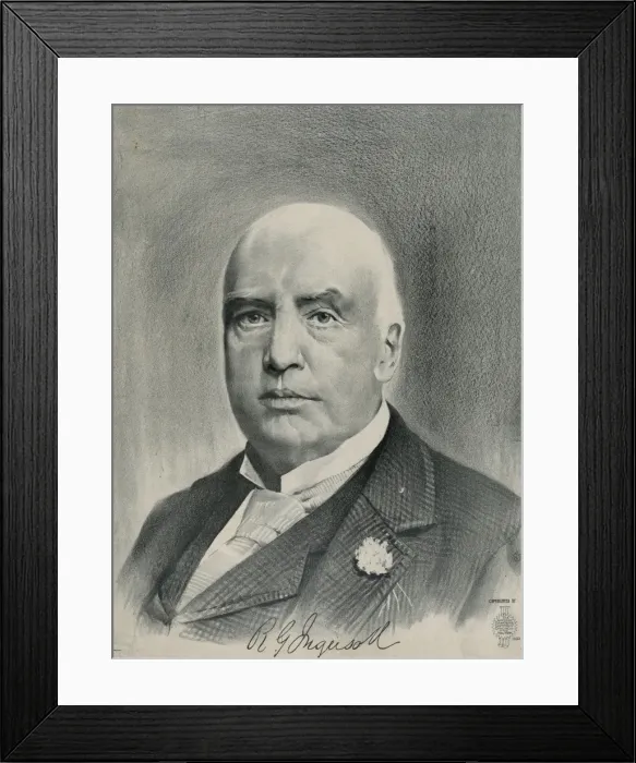 Framed Print : R. G. Ingersoll Framed Print : R. G. Ingersoll