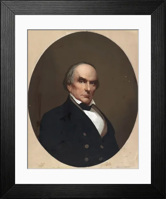 Framed Print : Daniel Webster Framed Print : Daniel Webster