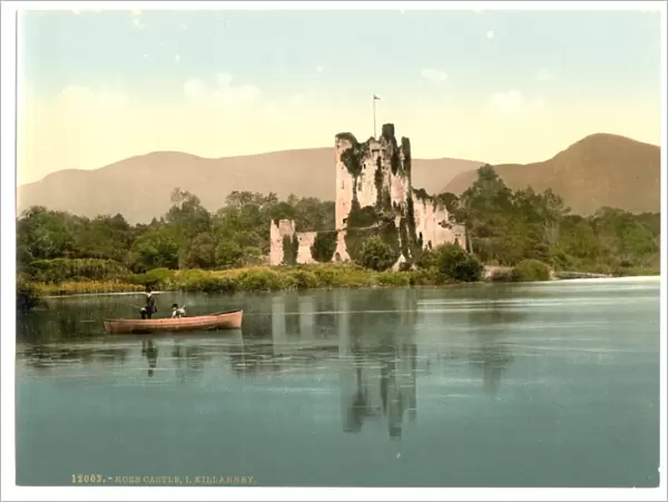 Ross Castle, I, Killarney. County Kerry, Ireland