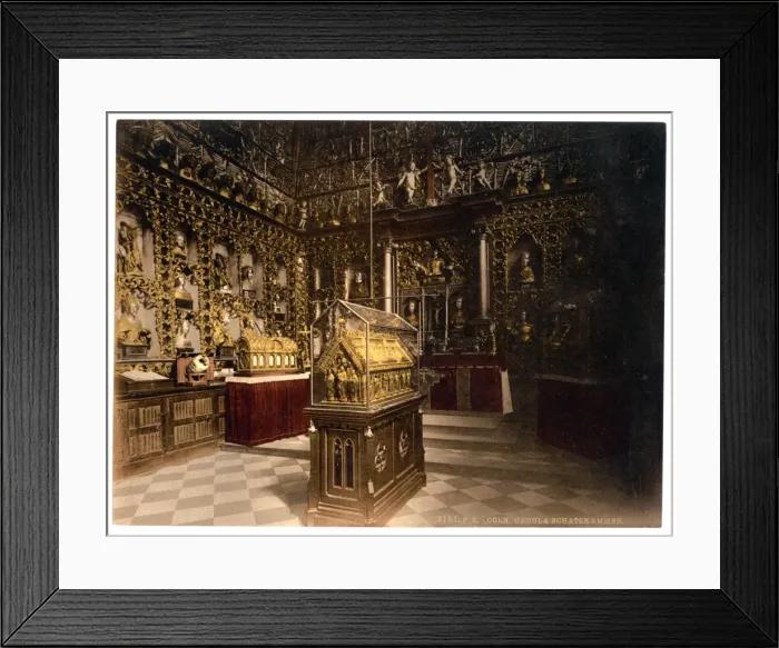 Framed Print : Treasury of St. Ursula, Cologne, the Rhine, Germany Framed Print : Treasury of St. Ursula, Cologne, the Rhine, Germany