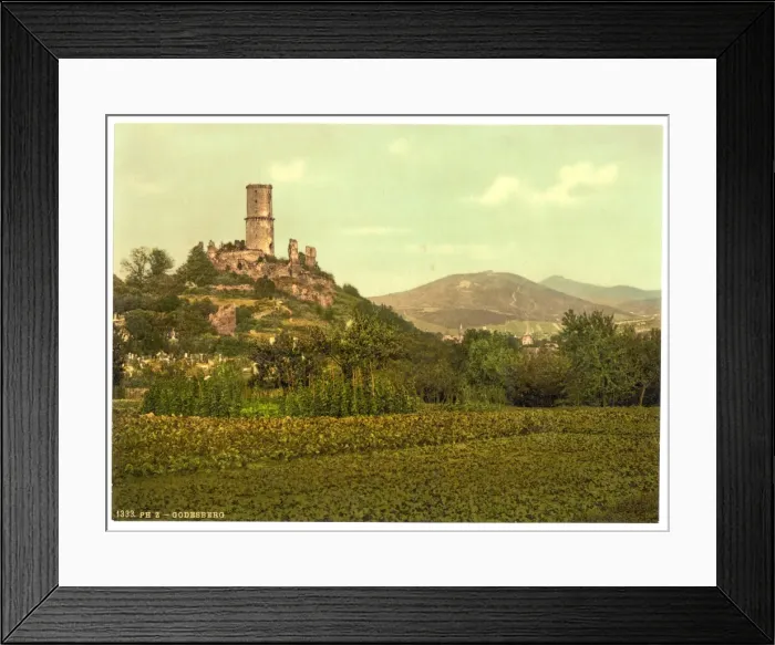 Framed Print : Godesberg ruins, Bad Godesberg, the Rhine, Germany Framed Print : Godesberg ruins, Bad Godesberg, the Rhine, Germany