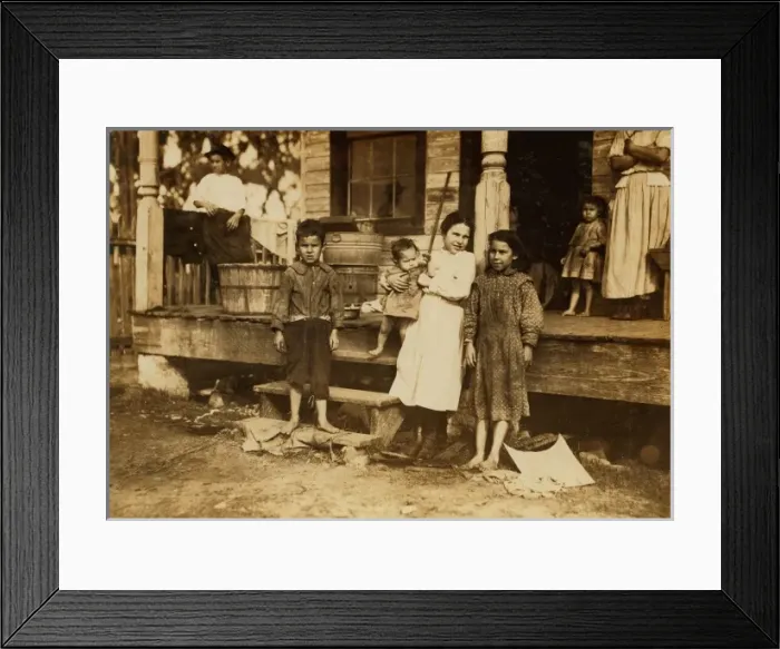 Framed Print : Family of Peter Elvis, New Orleans, La Framed Print : Family of Peter Elvis, New Orleans, La