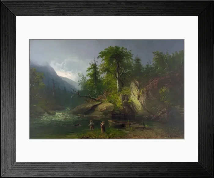 Framed Print : Morning in the Adirondacks Framed Print : Morning in the Adirondacks