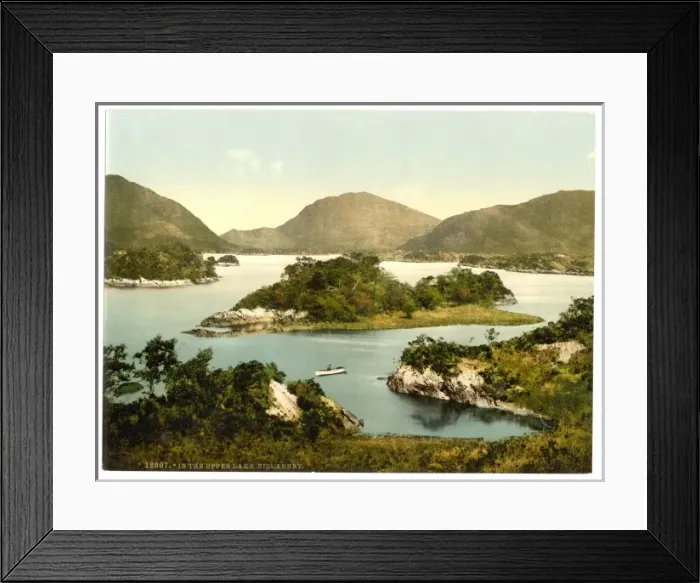 Framed Print : In the Upper Lake, Killarney. County Kerry, Ireland Framed Print : In the Upper Lake, Killarney. County Kerry, Ireland
