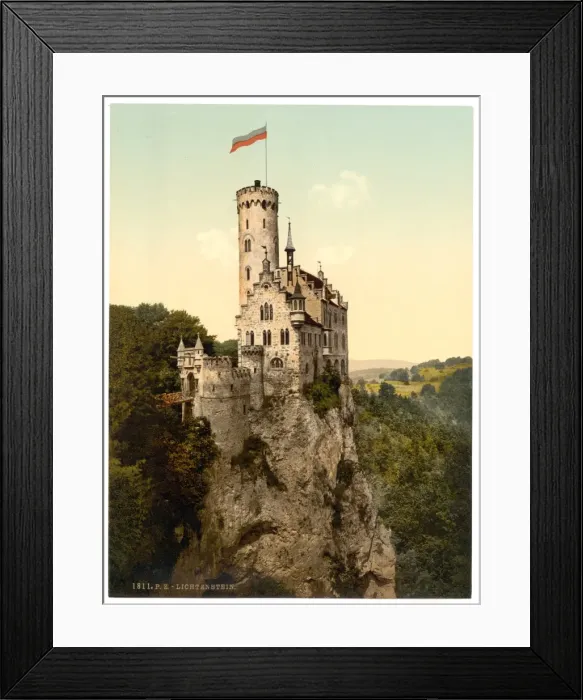 Framed Print : Lichtenstein Castle, Wurtemburg, Germany Framed Print : Lichtenstein Castle, Wurtemburg, Germany