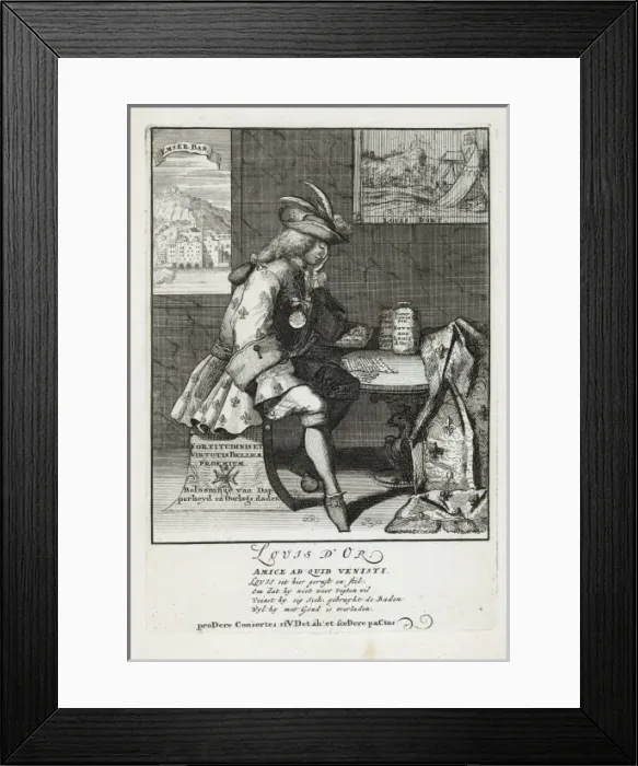 Framed Print : Louis d Or Framed Print : Louis d Or