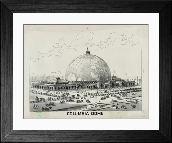Framed Print : Columbia Dome Framed Print : Columbia Dome