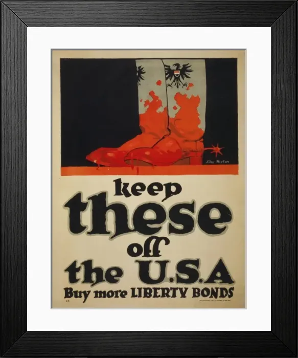 Framed Print : Keep these off the USA. - Buy more Liberty Bonds Framed Print : Keep these off the USA. - Buy more Liberty Bonds