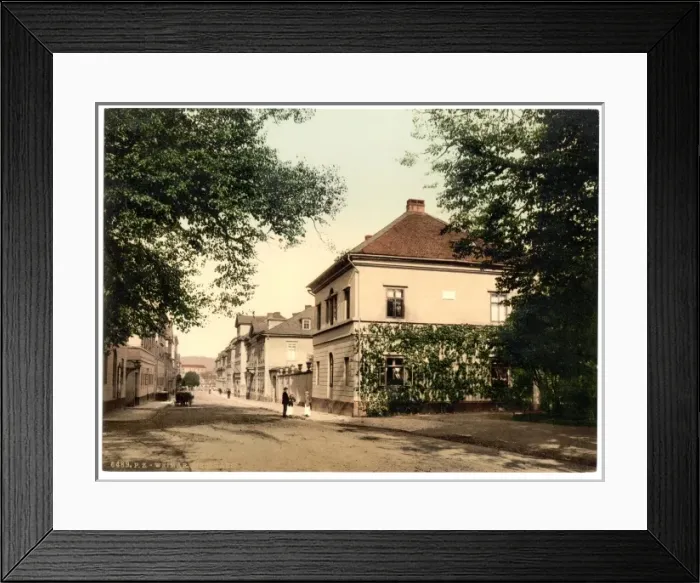 Framed Print : House of Liszt, Weimar, Thuringia, Germany Framed Print : House of Liszt, Weimar, Thuringia, Germany