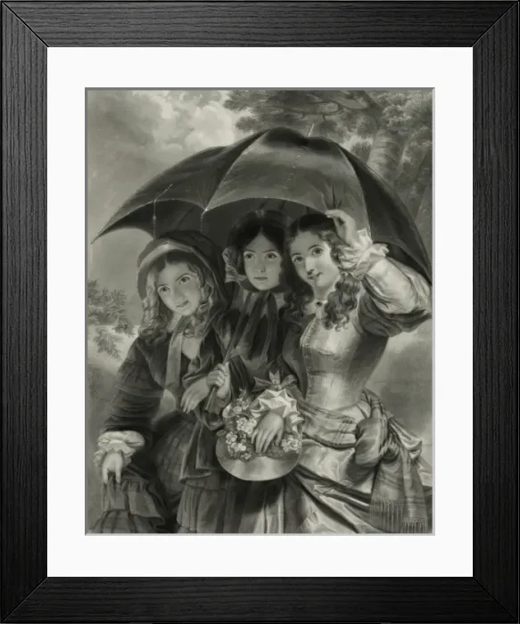 Framed Print : April shower Framed Print : April shower