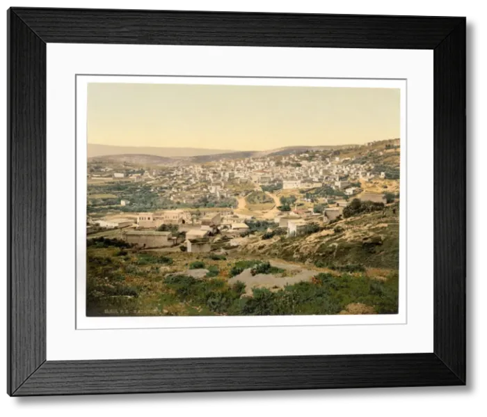 Framed Print : From the road to Cana, Nazareth, Holy Land, (i. e. Israel) Framed Print : From the road to Cana, Nazareth, Holy Land, (i. e. Israel)