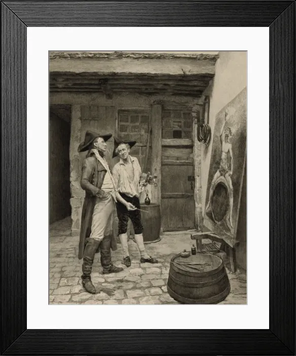 Framed Print : The sign painter Framed Print : The sign painter