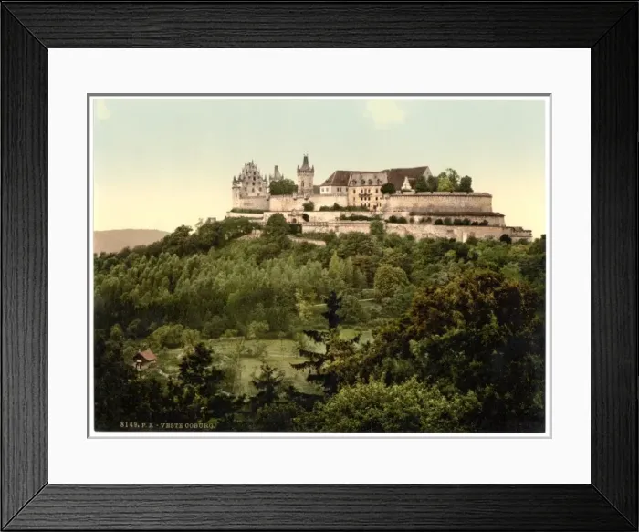 Framed Print : The fort, Coburg, Thuringia, Germany Framed Print : The fort, Coburg, Thuringia, Germany