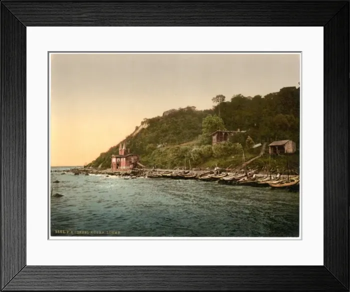 Framed Print : Lohme, Isle of Rugen, Germany Framed Print : Lohme, Isle of Rugen, Germany