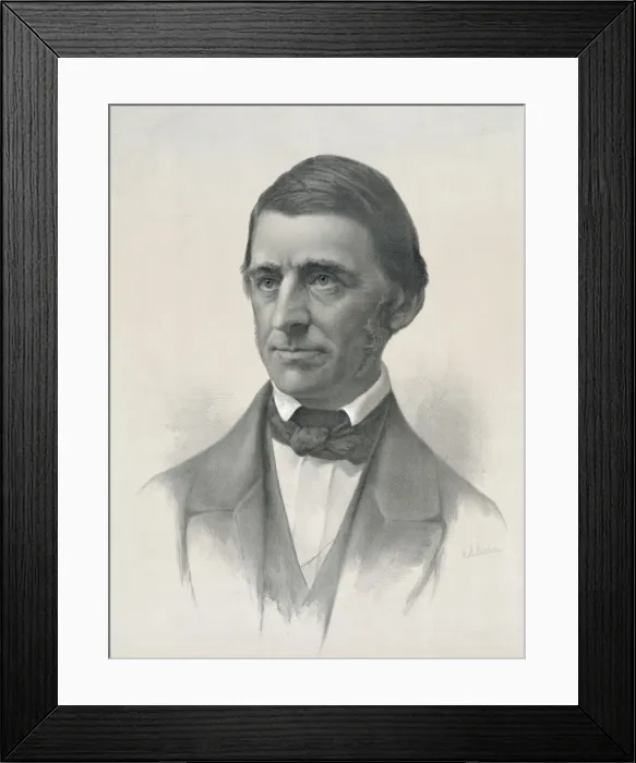 Framed Print : R. W. Emerson Framed Print : R. W. Emerson