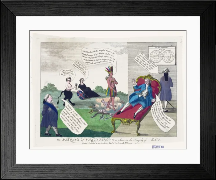 Framed Print : The horrors of war a vision or a scene in the tragedy of K: R Framed Print : The horrors of war a vision or a scene in the tragedy of K: R
