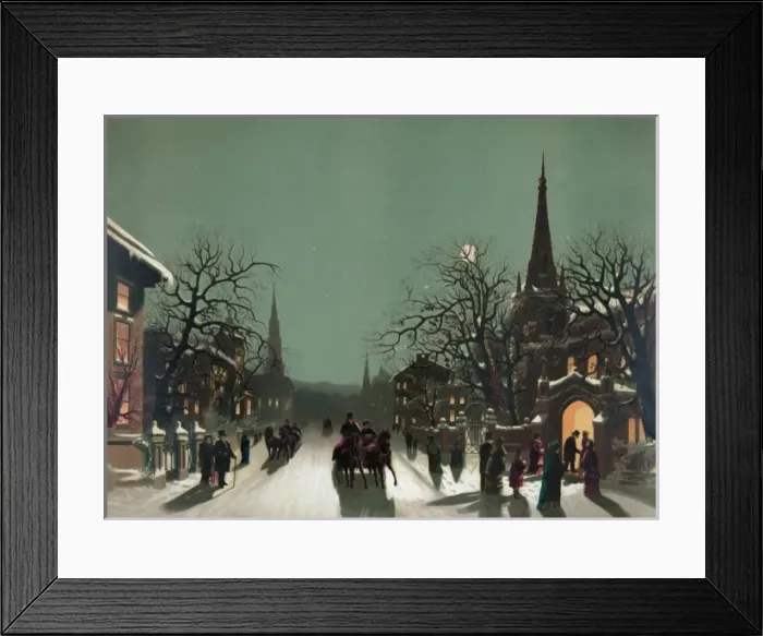Framed Print : Approach of the New Year Framed Print : Approach of the New Year